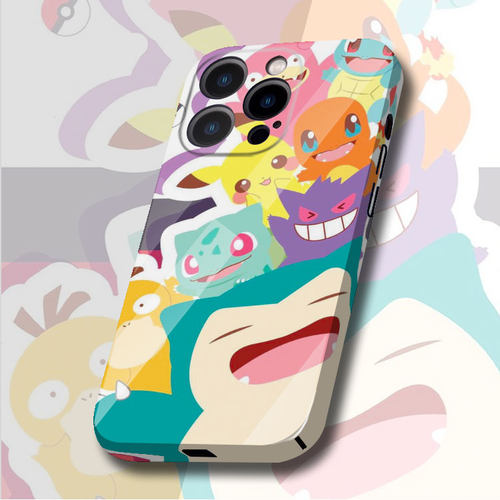 宠物卡通 卡比兽 可爱 12光面手机壳11适用XSMAX苹果XR保护套iPhone14菲林硬壳小米13PRO华为nova56789三星