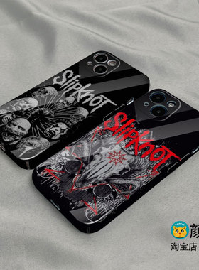 SLIPKNOT活结乐队12光面678Plus手机壳11适用XS MAX苹果XR保护套iPhone14菲林硬壳小米13PRO华为P50 VIVO S15