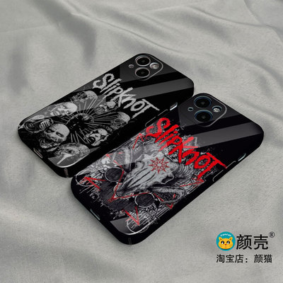SLIPKNOT活结乐队12光面678Plus手机壳11适用XS MAX苹果XR保护套iPhone14菲林硬壳小米13PRO华为P50 VIVO S15
