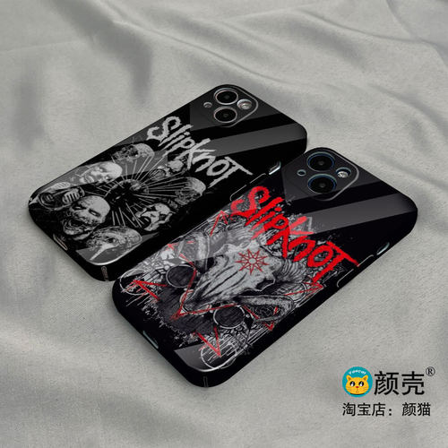 SLIPKNOT活结乐队12光面678Plus手机壳11适用XS MAX苹果XR保护套iPhone14菲林硬壳小米13PRO华为P50 VIVO S15