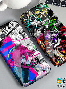 蓝色监狱 千切豹马 手机壳适用iphone15promax菲林14Plus全包边12苹果XR小米13华为mate60玻璃P40硅胶VIVOX90