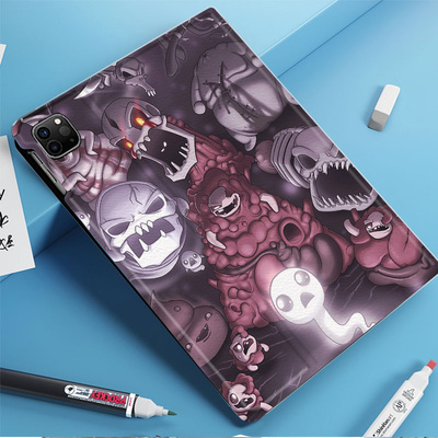 The Binding of Isaac以撒的结合游戏周边平板皮套适用ipad10保护壳pro13全包mini6软air56蚕丝纹10.9寸
