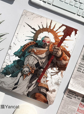 战锤40K游戏周边平板皮套11适用ipad10保护壳pro13全包mini6软air56蚕丝纹10.9寸华为matepad笔槽11.5s小米6s