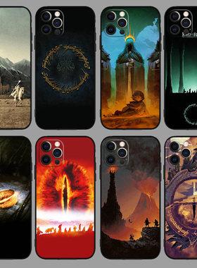 指环王魔戒三部曲14液态硅胶手机壳适用13小米12苹果PRO华为NOVA6789 15 16 MAX PURA70 MATE60PRO VIVO OPPO