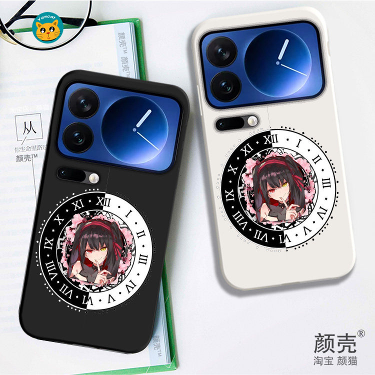 约会大作战时崎狂三手机壳适用小米17ProMax保护套Xiaomi17液态硅胶全包防摔外壳十七ProMAX男女软苹果