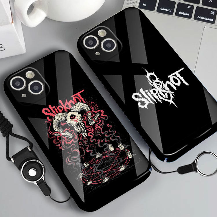 Slipknot活结乐队菲林光面手机壳11适用苹果iPhone16PROMAX玻璃13华为MATE70荣耀12小米15硬14一加魅族VIVOX2
