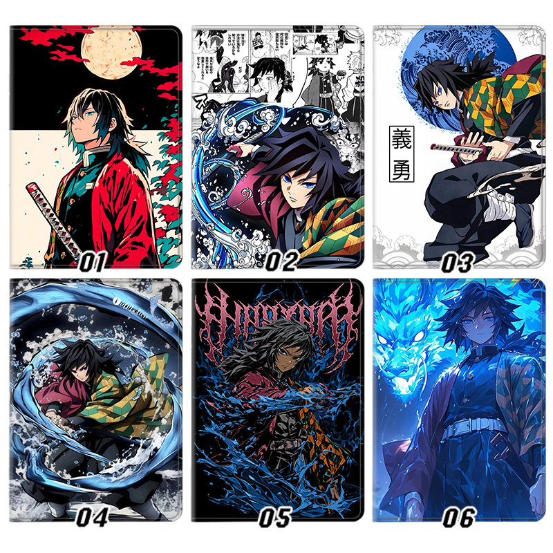 鬼灭之刃 富冈义勇 动漫周边外壳适用ipad10.2软air345第十代保护套matepad11笔槽mini6小米7pro13寸10.9