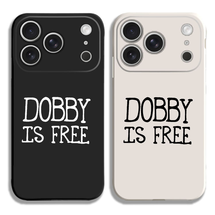Dobby is free哈利波特8色液态硅胶12手机壳11适用14苹果15 16 17PROMAX红米K90全包软VIVO小米13挂绳IQOO