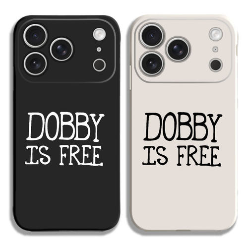 Dobby is free哈利波特8色液态硅胶12手机壳11适用14苹果15 16 17PROMAX红米K90全包软VIVO小米13挂绳IQOO