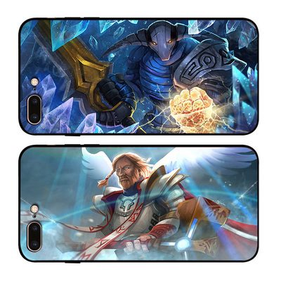 dota2流浪剑客6s适用XSMAX手机壳8plus磨砂iphone7全能骑士11E/XR