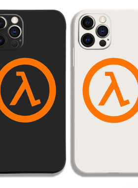 Half Life手机壳lambda适用苹果12华为P40液态11PRO硅胶NOVA45678