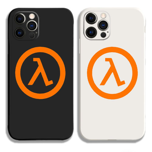 Half Life手机壳lambda适用苹果12华为P40液态11PRO硅胶NOVA45678