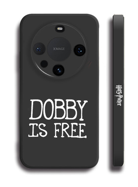 Dobby is free哈利波特液态硅胶手机壳适用MATE60PRO华为NOVA12保护套P50黑白VIVOPPO小米14荣耀100苹果15PRO