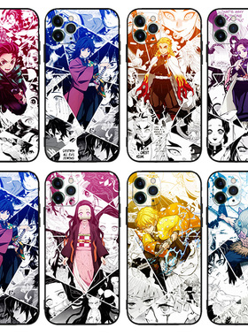 11液态硅胶12手机壳适用iPhone8鬼灭之刃XSMAX苹果67PLUS伊之助13