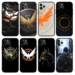 全境封锁2游戏周边手机壳适用iPhone8SE防摔XSMAX苹果11华为7PLUS