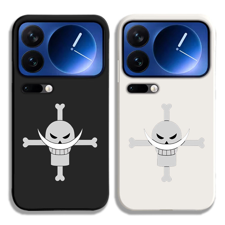 海贼王白胡子海贼团手机壳适用小米17ProMax保护套Xiaomi17液态硅胶全包防摔外壳十七ProMAX男女软苹果
