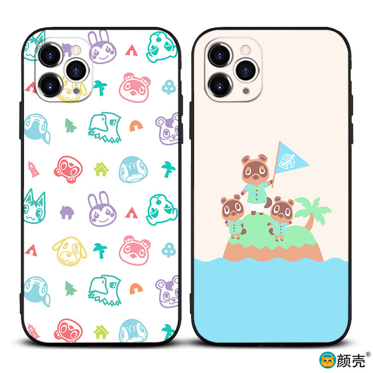 动物之森友会XR手机壳适用iPhone11磨砂XSMAX苹果7/8PLUS软硅胶6s