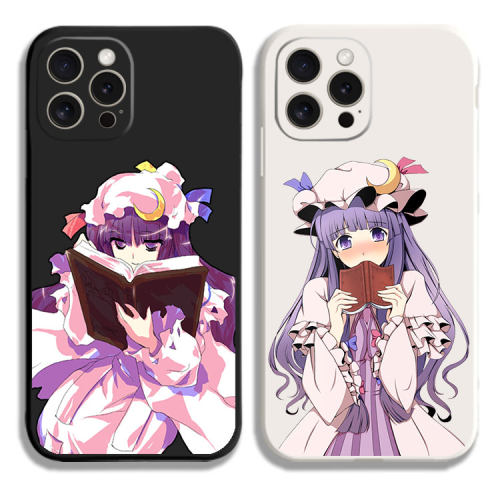 帕秋莉Patchouli东方Project侧边11手机壳16适用iphone13PRO苹果15maxr红米K70一加ace3小米14液态IQOO12硅胶