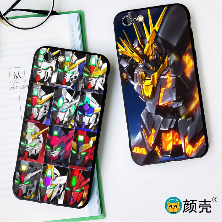 机动战士高达/报丧女妖XR适用XSMAX手机壳8plus磨砂iphone6s防摔X 11 12 13 14 15 16 PRO MAX华为PURA70荣耀