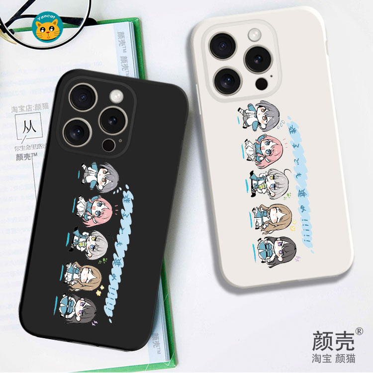 BanG Dream! It's MyGO迷子侧边13手机壳12适用iphone13PRO苹果15max 17红米16一加ace2小米14液态IQOO12硅胶