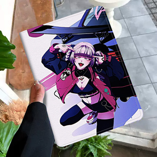 彻夜之歌动漫周边平板皮套适用ipad10保护壳pro13全包mini6软air56蚕丝纹10.9寸华为10.2笔槽11.5s小米三星