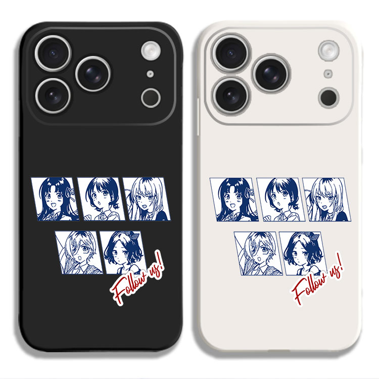 哭泣少女乐队短袖T恤衫girls band cry手机壳适用iPhone15硅胶13苹果16液态12保护套17PROMAX挂绳VIVO