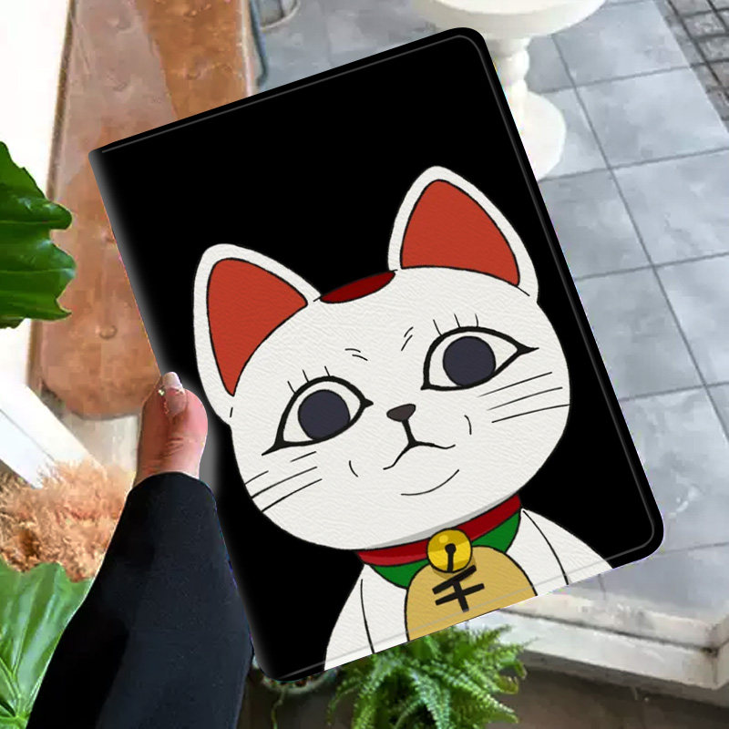 胆大党高速婆婆动漫周边平板皮套适用ipad10保护壳pro13全包mini6软air56蚕丝纹10.9寸华为10.2笔槽11.5s小