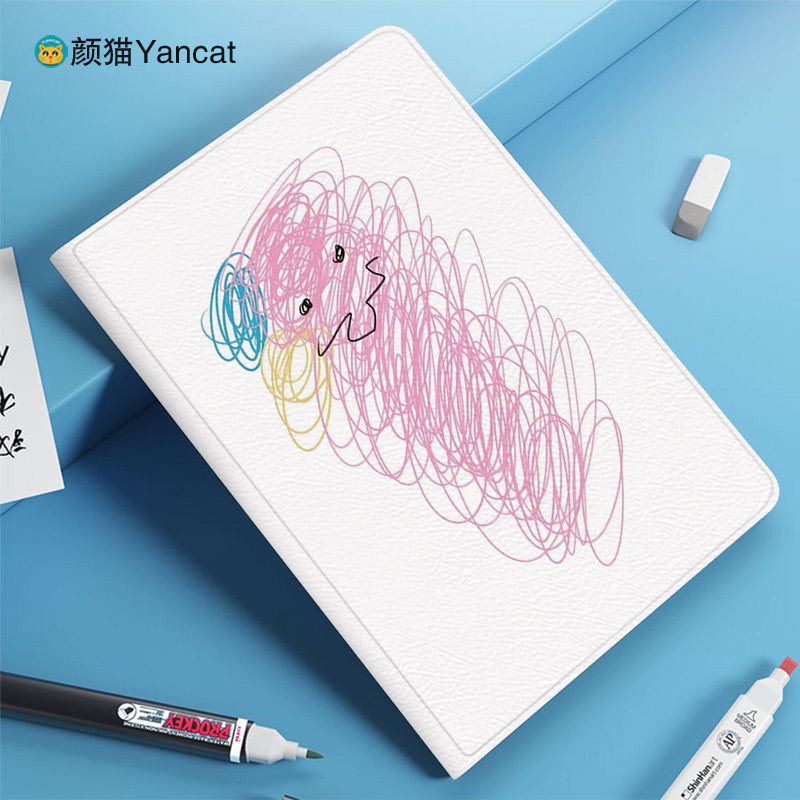 孤独摇滚超抽象整活波奇酱平板皮套11适用ipad10保护壳pro13全包mini6软air567蚕丝纹10.9寸华为matepad笔槽