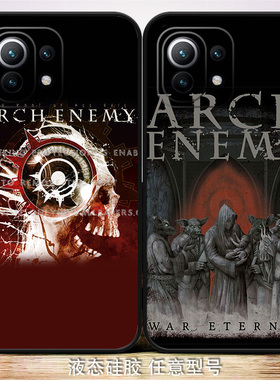 11液态硅胶12手机壳适用小米大敌Arch Enemy红米30至尊K40PRO苹果