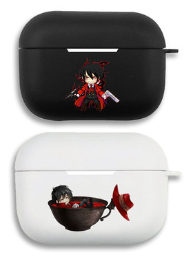 hellsing地狱之歌动漫耳机套适用Airpods保护壳苹果2无线蓝牙盒3代pro软硅胶4磨砂保护壳全包第一二三代typec