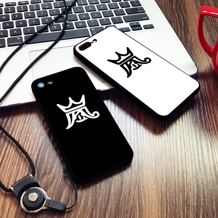 岚ARASHI6s适用x手机壳8plus磨砂iphone5s防摔软壳7樱井翔6全包边