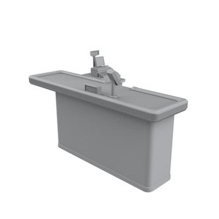 老姚手工坊  商店内部配件套装 收银台  1pc