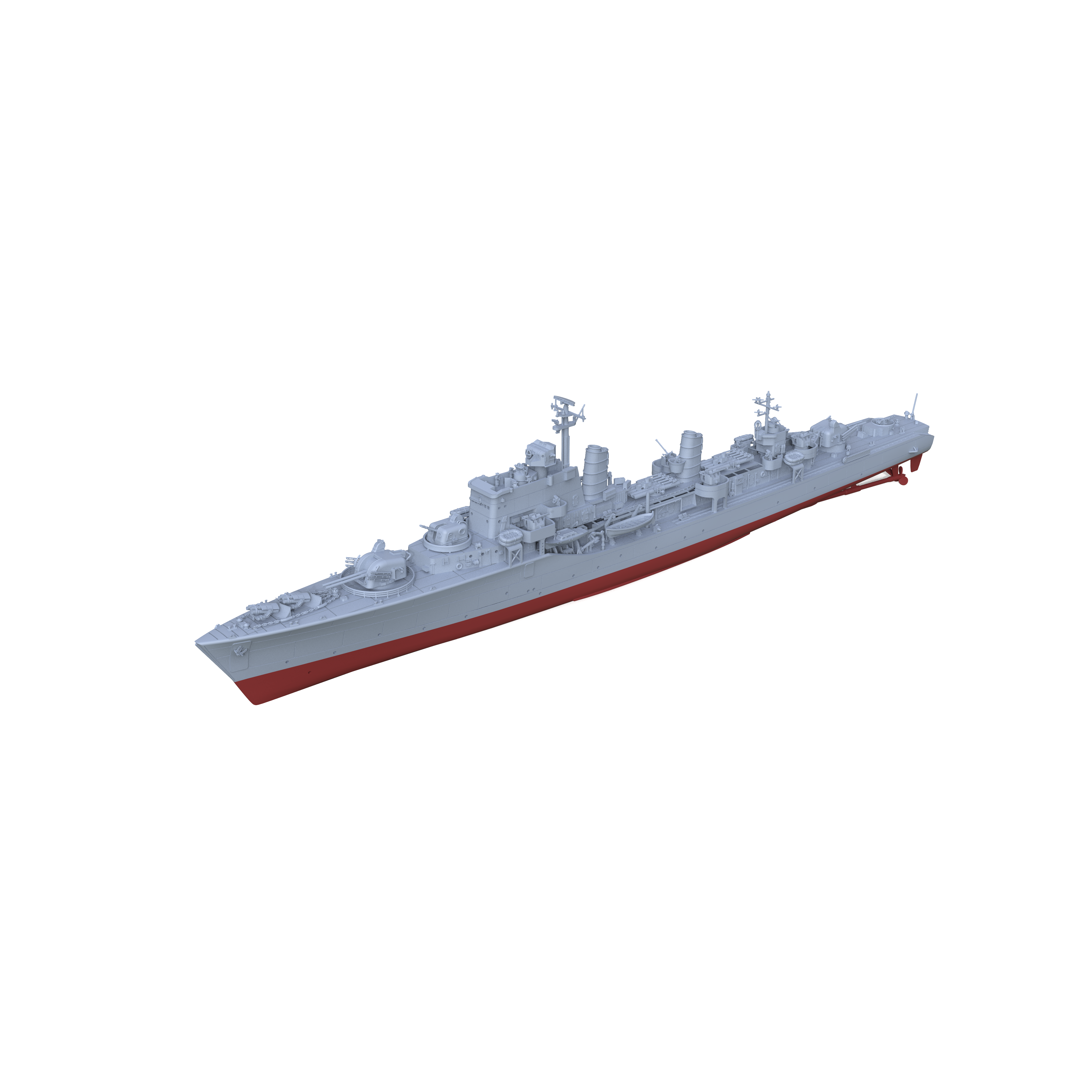 预售 SSC144125/S-A 1/144 军事模型 瑞典 哈兰级驱逐舰