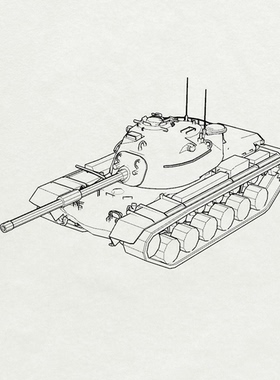 预售SSMODEL SS56896 1/56 军事模型 美国 M48 PATTON 中型坦克