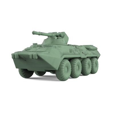 SS1250995 1/1250 军事模型 苏联 BTR-80A 轻型坦克  6pcs