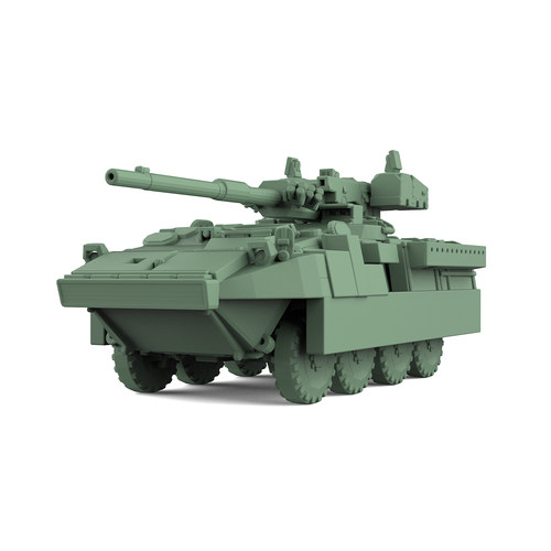 SS100958 1/100 军事模型 美国  M1128 斯特瑞克坦克歼击车 V2.0