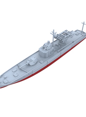 预售 SSC100767/S 1/100军事模型 苏联1124型装甲炮艇/多管火箭炮