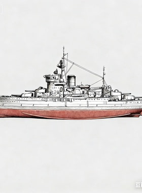 预售SSC1250137/S 1/1250 英国 伊丽莎白女王级厌战号战列舰