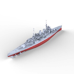 SSC700707/S 1/700 军事模型 英国 声望级战列巡洋舰 “声望” 号