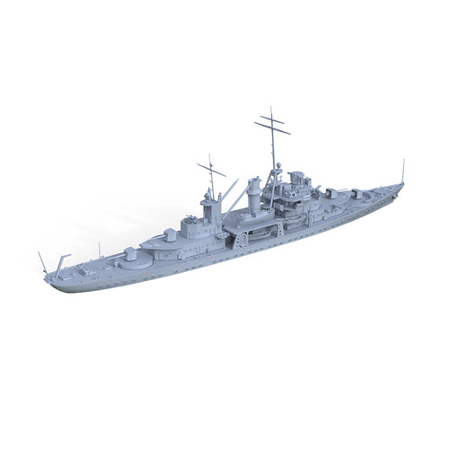1/350比例军事模型 美国 伊利级巡逻炮艇 PG-50 配兵人