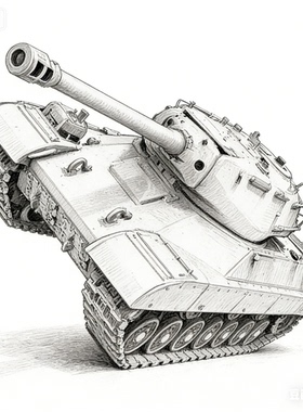 预售SS48856 1/48 军事模型 苏联IS-4M中型坦克