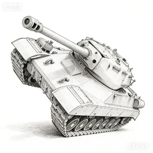 苏联IS 预售SS35856 军事模型 4M中型坦克