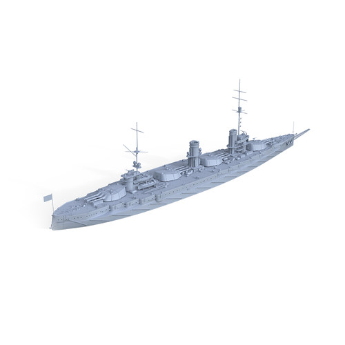 1/350比例  军事模型 苏联 玛丽亚皇后级战列舰 1916 配兵人