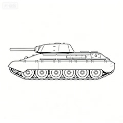 预售SS48879 1/48 军事模型 苏联T-34E中型坦克