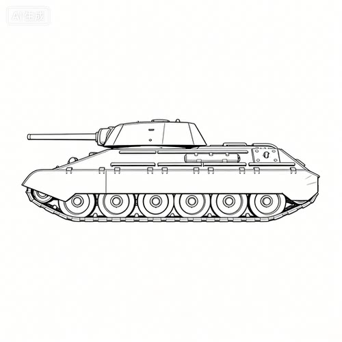 预售SS24879 1/24 军事模型 苏联T-34E中型坦克