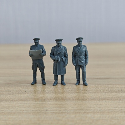 MRY-SFW LYWF009  二战苏联海军兵人海军军官3人组  3pcs