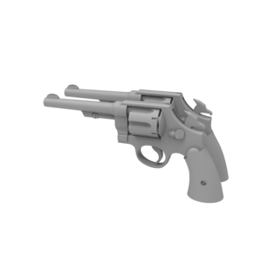 M1917枪通用军事道具模型用于身体人物玩偶