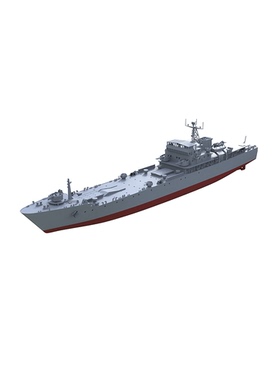 预售MRY-SFW SSC144191/S 1/144 军模模型 中国 玉康级坦克登陆舰