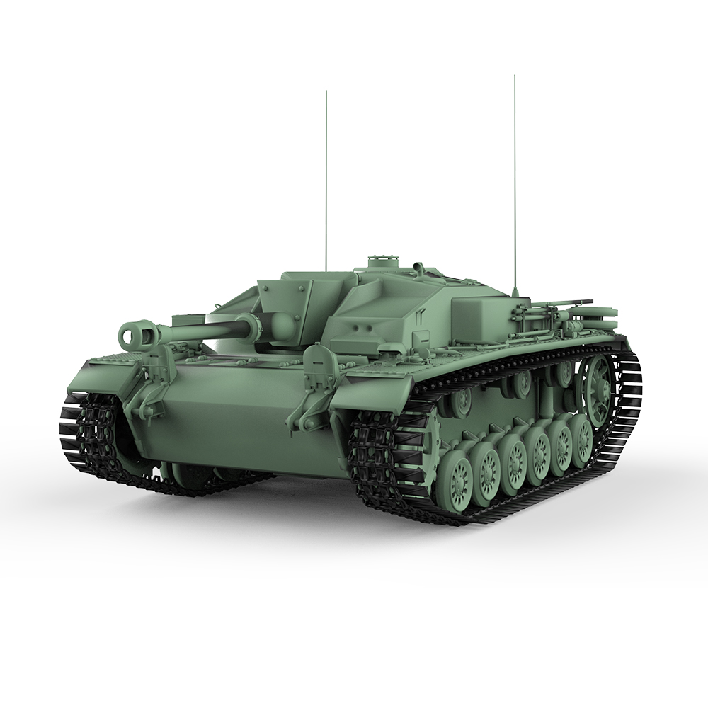 预售SSMODEL SS16719 1/16 军事模型 德国 III号突击炮 F型