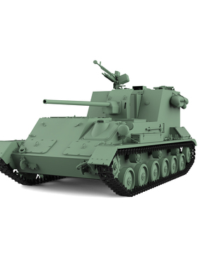 预售SSMODEL SS200609 1/200 军事模型 苏联 SU-76G 坦克歼击车